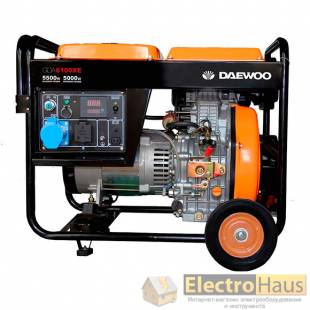 Дизельный электрогенератор Daewoo DDAE 6100XE
